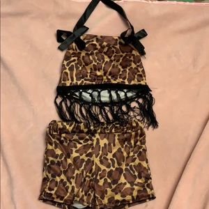 Infant Leopard two piece